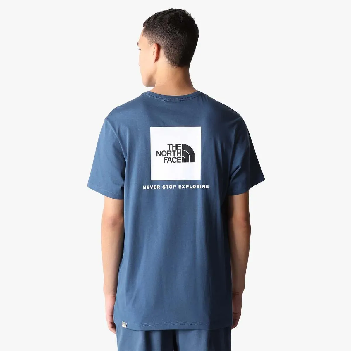 The North Face T-shirt M S/S REDBOX TEE  - EU SHADY BLUE 