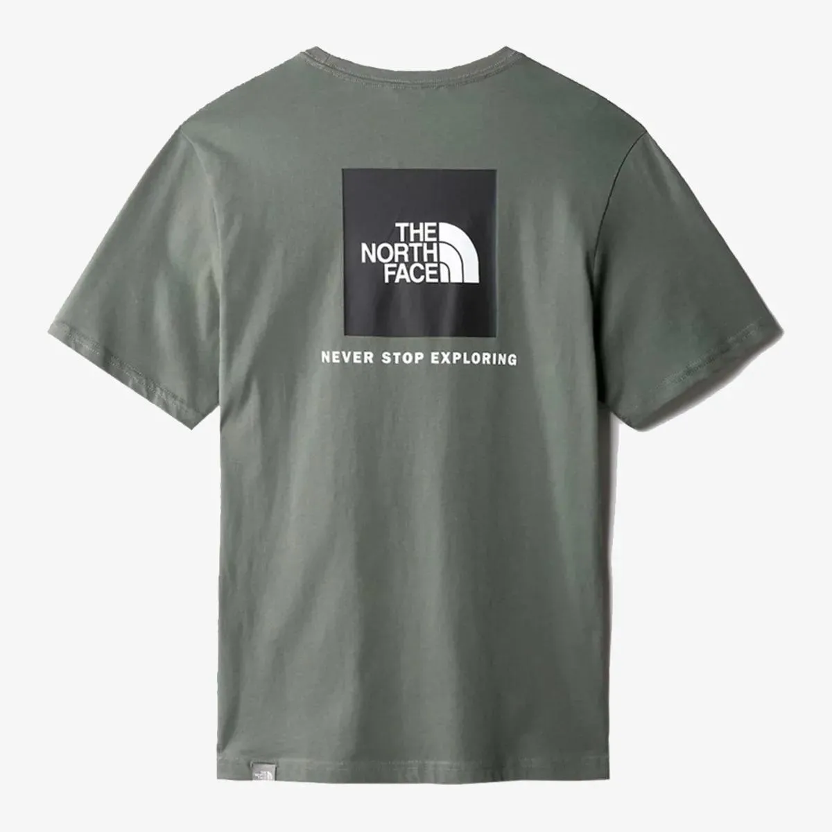The North Face T-shirt M S/S REDBOX TEE  - EU THYME/TNF BLACK 