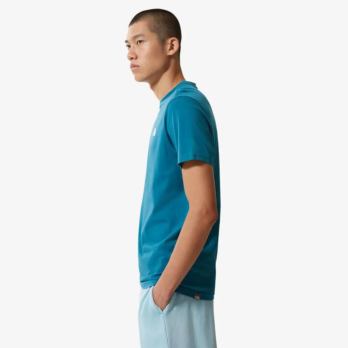 The North Face T-shirt M S/S SIMPLE DOME TE BANFF BLUE 