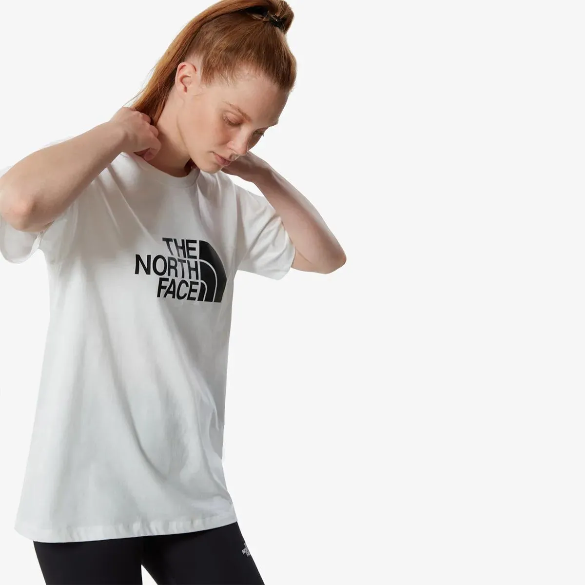 The North Face T-shirt W BF EASY TEE TNF WHT/TNF BLK 