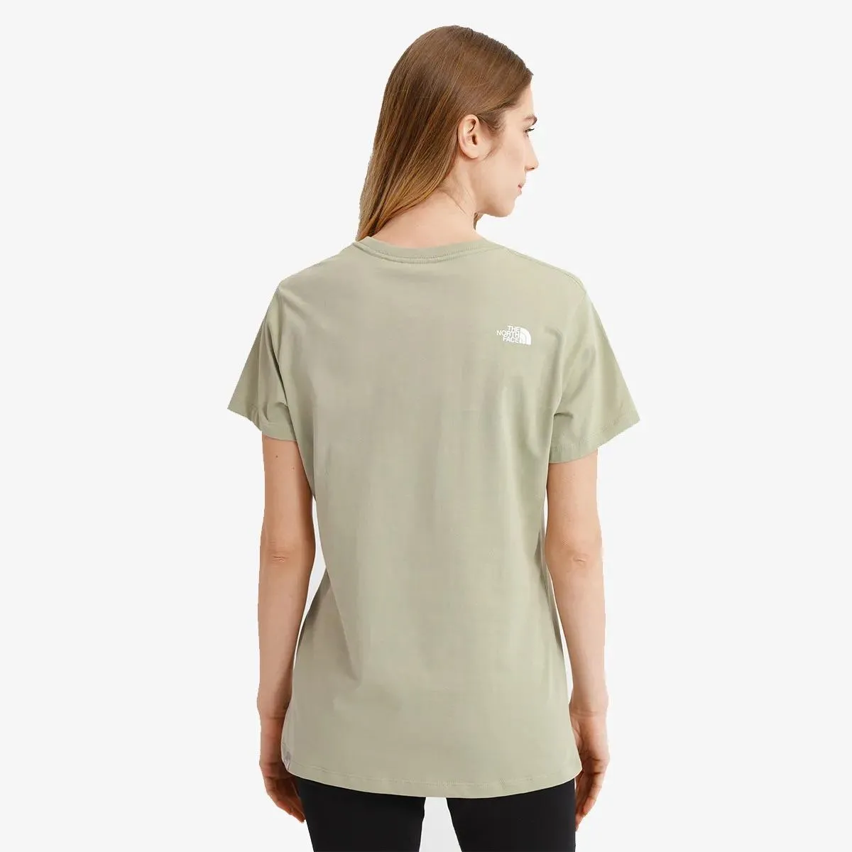 The North Face T-shirt W S/S EASY TEE TEA GREEN 