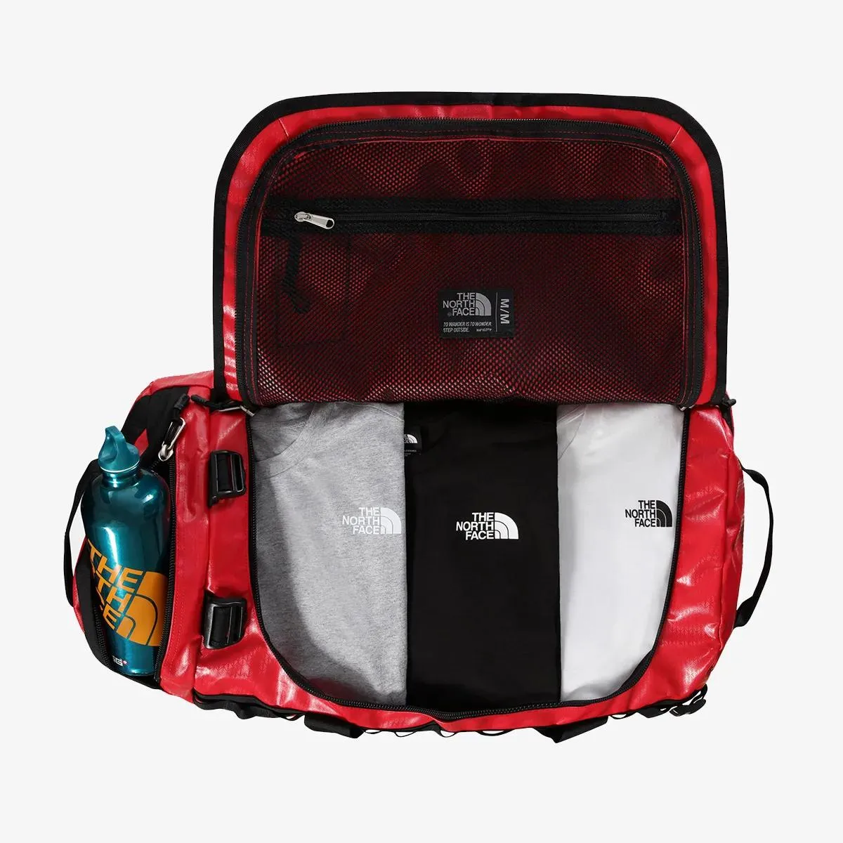The North Face Torba BASE CAMP DUFFEL - M TNF RED/TNF BLK 