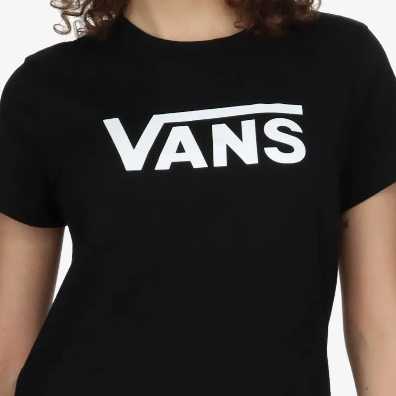Vans T-shirt WM DROP V SS CREW-B BLACK 