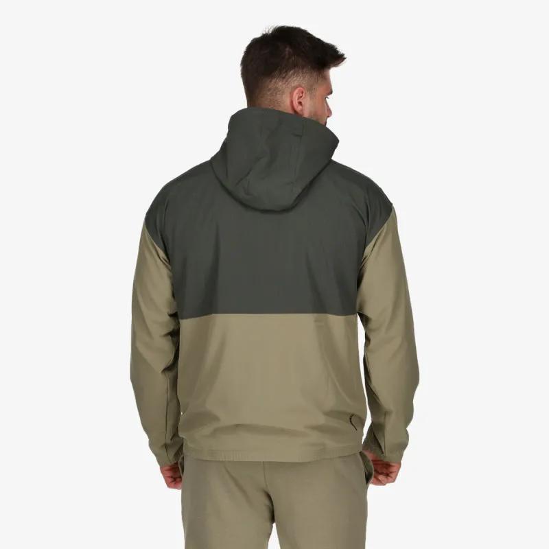 UNDER ARMOUR JAKNA RUSH WOVEN HOODED POPOVER 