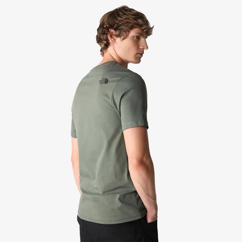 NORTH FACE T-SHIRT M S/S EASY TEE - EU THYME 