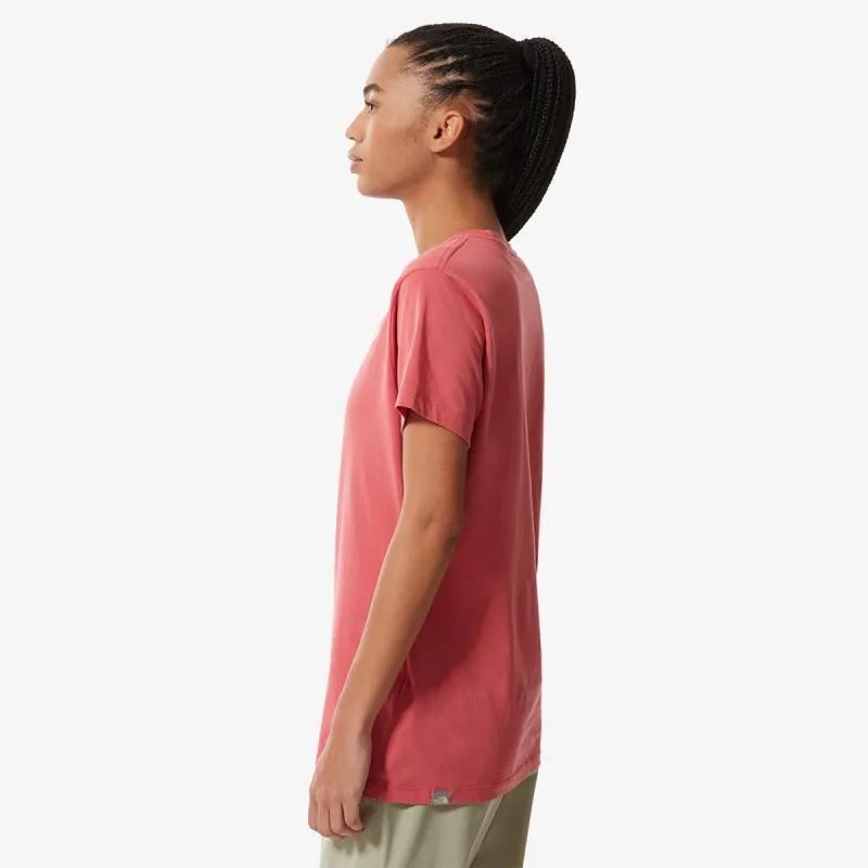 NORTH FACE T-SHIRT W S/S SD SLATE ROSE 
