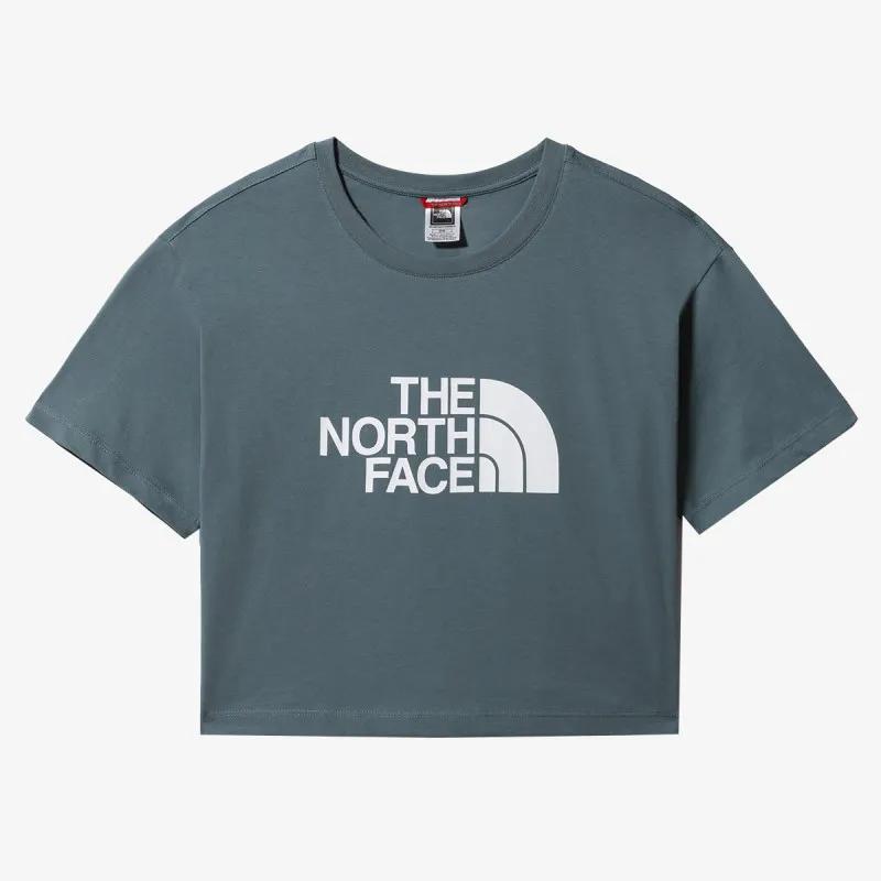 NORTH FACE T-SHIRT W CROPPED EASY GOBLIN BLUE 
